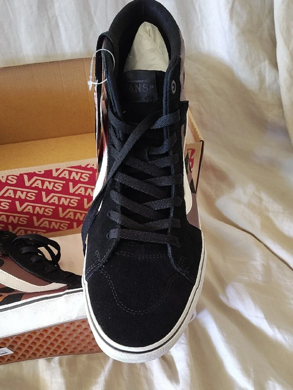 Vans bold flame